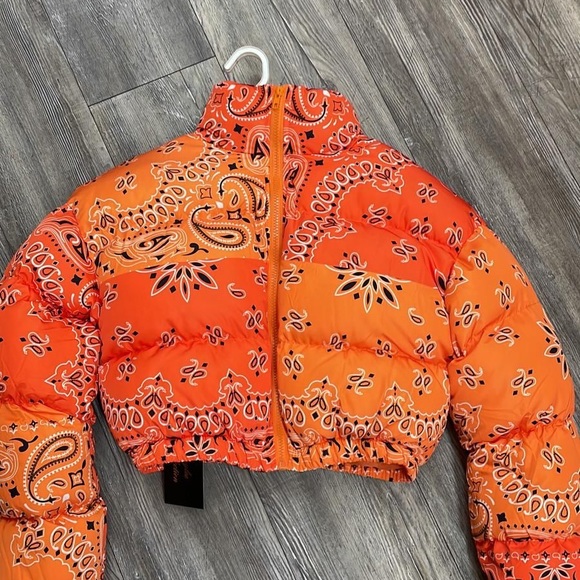 Orange Bandana Jacket 